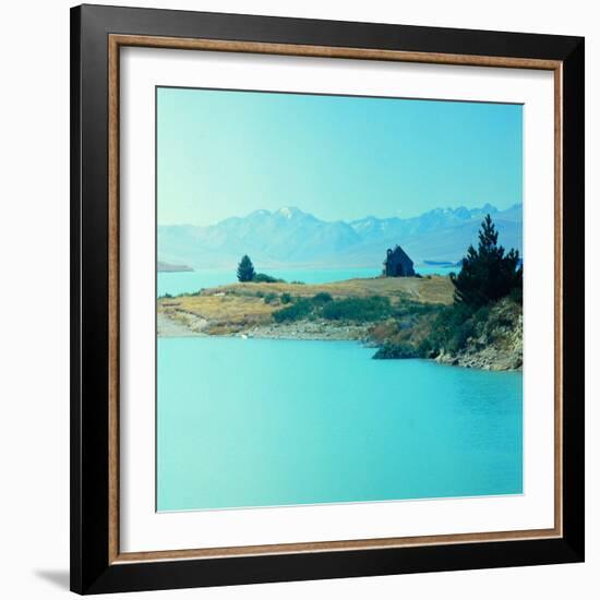 New Zealand Landscape-George Silk-Framed Photographic Print