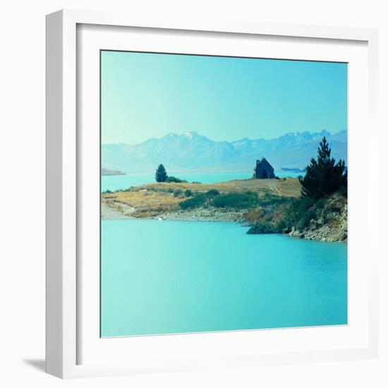 New Zealand Landscape-George Silk-Framed Photographic Print