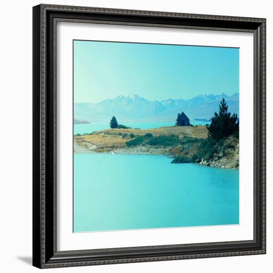 New Zealand Landscape-George Silk-Framed Photographic Print