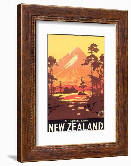 New Zealand, Mt. Egmont-L^ C^ Mitchell-Framed Art Print