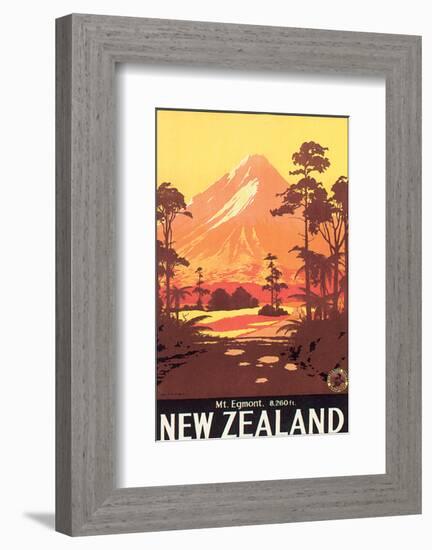 New Zealand, Mt. Egmont-L^ C^ Mitchell-Framed Art Print