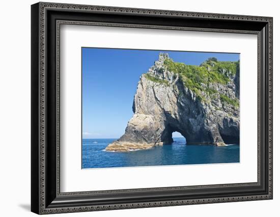 New Zealand, North Island, Bay of islands, Hole in the Rock-Rob Tilley-Framed Photographic Print