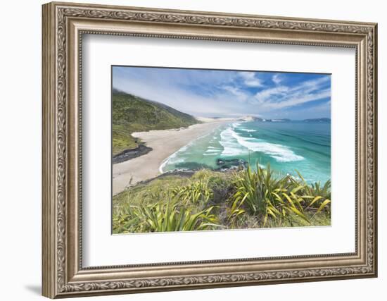 New Zealand, North Island, Cape Reinga, Te Werahi Beach-Rob Tilley-Framed Photographic Print