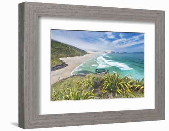 New Zealand, North Island, Cape Reinga, Te Werahi Beach-Rob Tilley-Framed Photographic Print