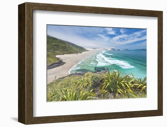 New Zealand, North Island, Cape Reinga, Te Werahi Beach-Rob Tilley-Framed Photographic Print