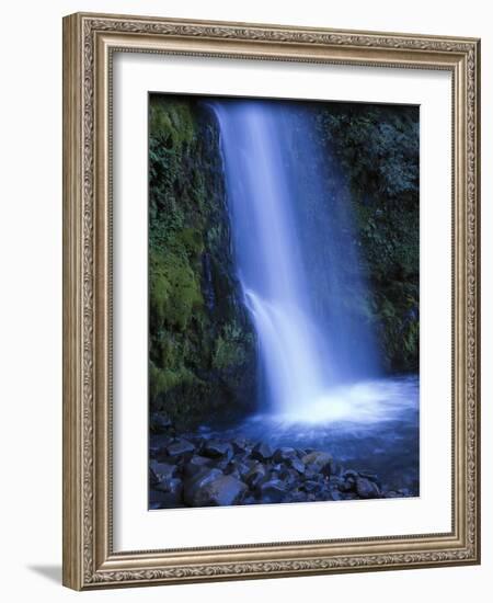 New Zealand, North Island, Dawson Falls, Waterfall-Thonig-Framed Photographic Print