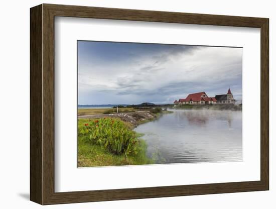 New Zealand, North Island, Rotorua. Maori village, St. Faith's Anglican Church-Walter Bibikow-Framed Photographic Print