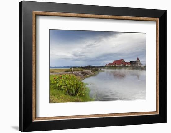 New Zealand, North Island, Rotorua. Maori village, St. Faith's Anglican Church-Walter Bibikow-Framed Photographic Print