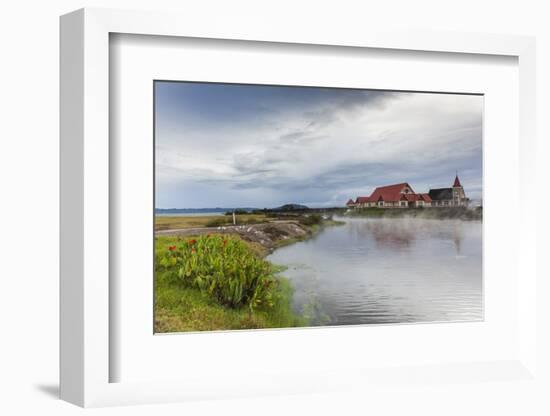 New Zealand, North Island, Rotorua. Maori village, St. Faith's Anglican Church-Walter Bibikow-Framed Photographic Print