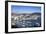 New Zealand, North Island, Wellington, elevated city skyline from Mt. Victoria, dawn-Walter Bibikw-Framed Photographic Print