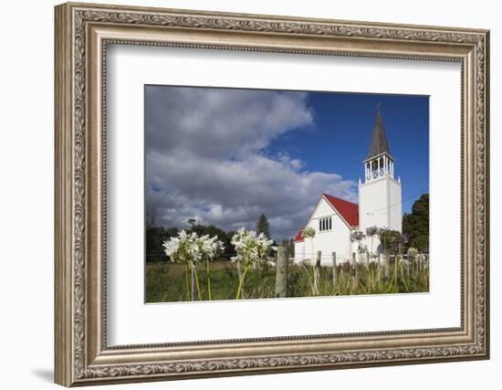 New Zealand, North Island, Whanganui. Putiki Church-Walter Bibikow-Framed Photographic Print