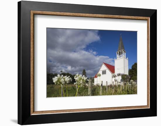 New Zealand, North Island, Whanganui. Putiki Church-Walter Bibikow-Framed Photographic Print