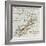 New Zealand Old Map-marzolino-Framed Art Print