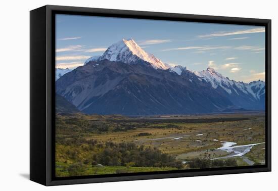 New Zealand's Aoraki, Mount Cook Is Located in the South Island-Micah Wright-Framed Premier Image Canvas