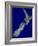 New Zealand, Satellite Image-PLANETOBSERVER-Framed Photographic Print