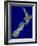 New Zealand, Satellite Image-PLANETOBSERVER-Framed Photographic Print