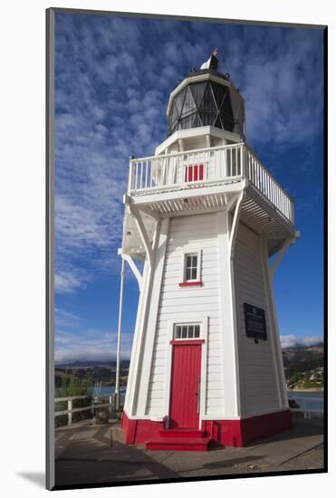 New Zealand, South Island, Canterbury, Akaroa, Akaroa Lighthouse-Walter Bibikow-Mounted Photographic Print