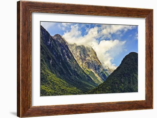 New Zealand, South Island, Fiordland National Park, Milford Sound-Rona Schwarz-Framed Photographic Print