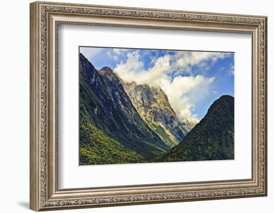 New Zealand, South Island, Fiordland National Park, Milford Sound-Rona Schwarz-Framed Photographic Print