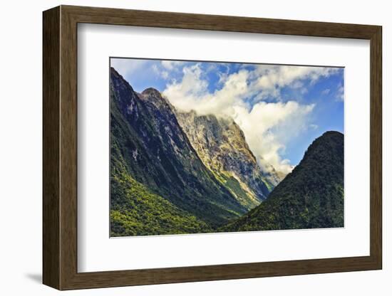 New Zealand, South Island, Fiordland National Park, Milford Sound-Rona Schwarz-Framed Photographic Print