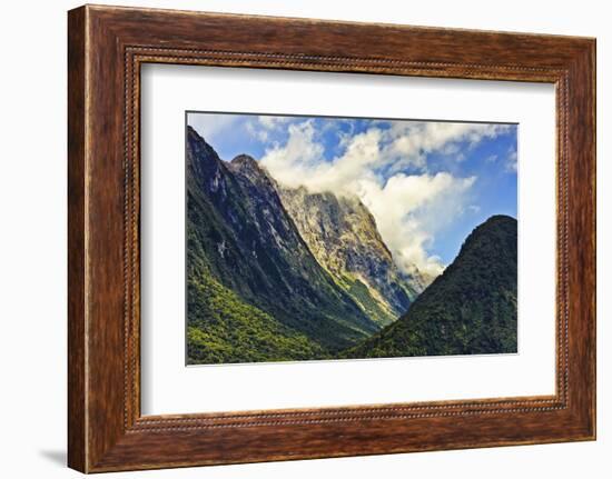 New Zealand, South Island, Fiordland National Park, Milford Sound-Rona Schwarz-Framed Photographic Print