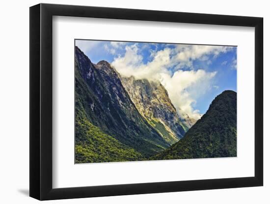 New Zealand, South Island, Fiordland National Park, Milford Sound-Rona Schwarz-Framed Photographic Print