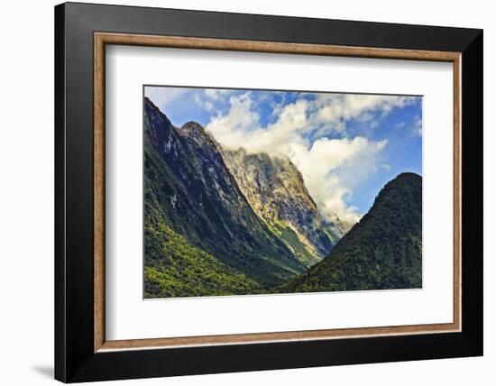 New Zealand, South Island, Fiordland National Park, Milford Sound-Rona Schwarz-Framed Photographic Print