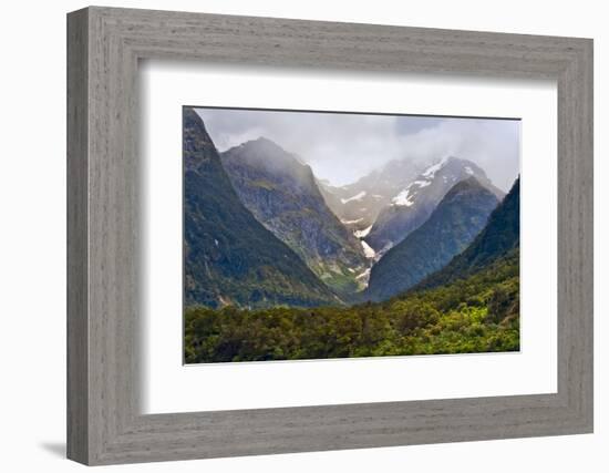 New Zealand, South Island, Fiordland National Park, Milford Sound-Rona Schwarz-Framed Photographic Print