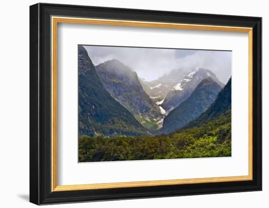 New Zealand, South Island, Fiordland National Park, Milford Sound-Rona Schwarz-Framed Photographic Print