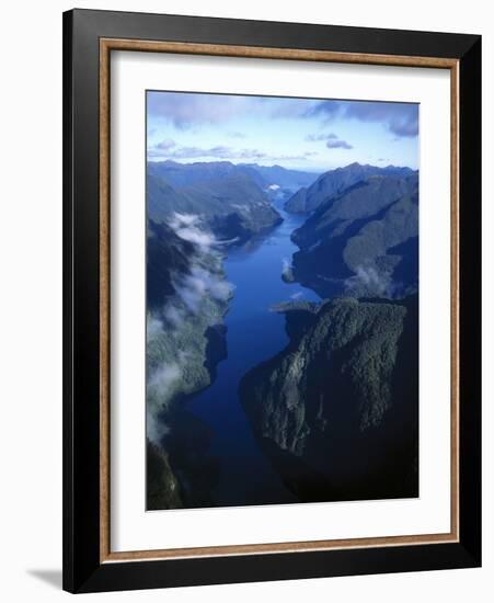 New Zealand, South Island, Fjord Scenery-Thonig-Framed Photographic Print