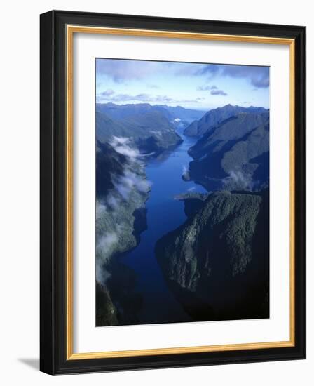 New Zealand, South Island, Fjord Scenery-Thonig-Framed Photographic Print