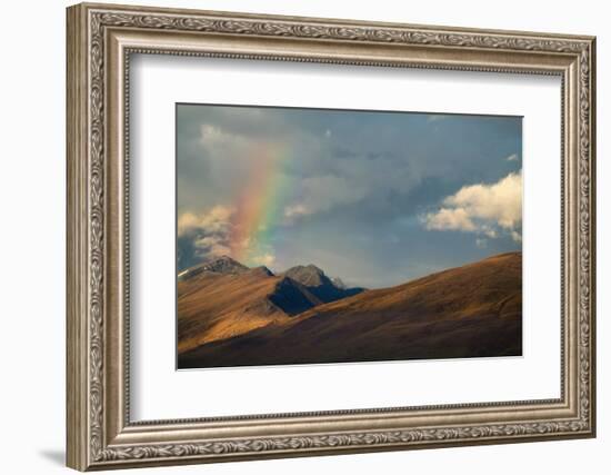 New Zealand, South Island, Fjordland National Park, Rainbow-Catharina Lux-Framed Photographic Print