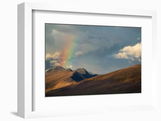 New Zealand, South Island, Fjordland National Park, Rainbow-Catharina Lux-Framed Photographic Print