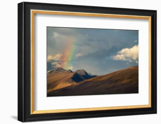 New Zealand, South Island, Fjordland National Park, Rainbow-Catharina Lux-Framed Photographic Print