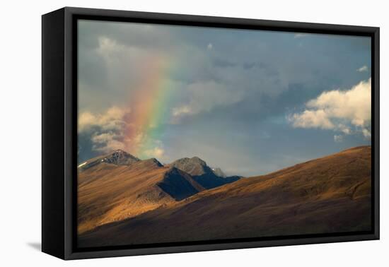 New Zealand, South Island, Fjordland National Park, Rainbow-Catharina Lux-Framed Premier Image Canvas
