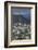 New Zealand, South Island, Greymouth, elevated town view-Walter Bibikow-Framed Photographic Print