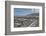 New Zealand, South Island, Greymouth, elevated town view-Walter Bibikow-Framed Photographic Print