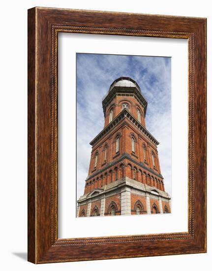 New Zealand, South Island, Invercargill, the water tower-Walter Bibikow-Framed Photographic Print