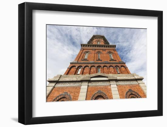 New Zealand, South Island, Invercargill, the water tower-Walter Bibikow-Framed Photographic Print