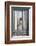 New Zealand, South Island, Otago, Moeraki, door detail with anchor-Walter Bibikow-Framed Photographic Print