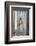 New Zealand, South Island, Otago, Moeraki, door detail with anchor-Walter Bibikow-Framed Photographic Print