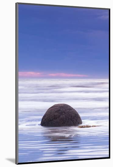 New Zealand, South Island, Otago, Moeraki, Moeraki Boulders, dawn-Walter Bibikow-Mounted Photographic Print