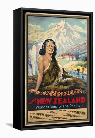 New Zealand Wonderland of the Pacific-null-Framed Premier Image Canvas