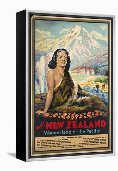 New Zealand Wonderland of the Pacific-null-Framed Premier Image Canvas