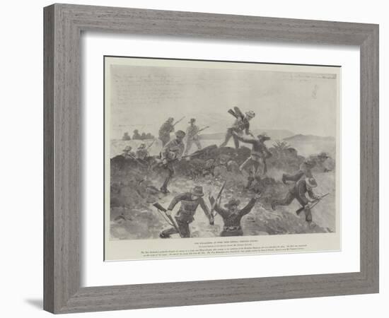 New Zealanders at Work with General French's Column-Frederic Villiers-Framed Giclee Print