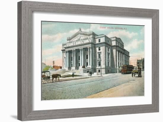 Newark Courthouse-null-Framed Art Print