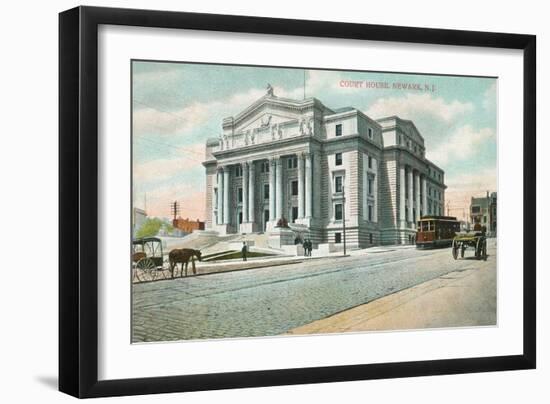Newark Courthouse-null-Framed Art Print