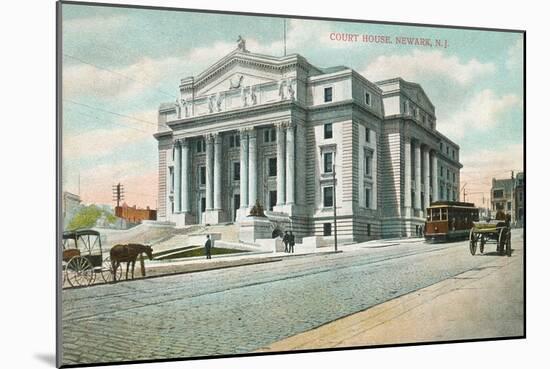 Newark Courthouse-null-Mounted Art Print