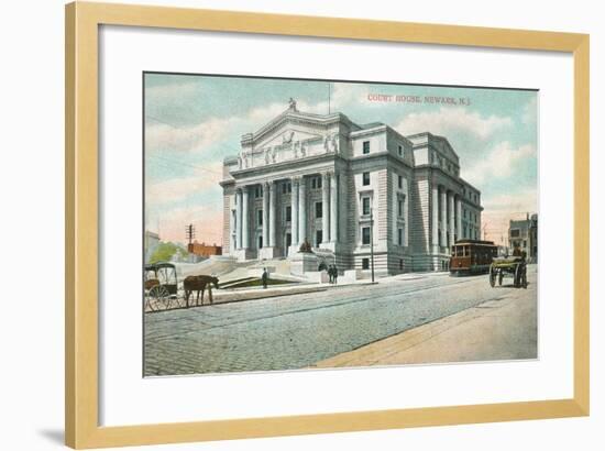 Newark Courthouse-null-Framed Art Print