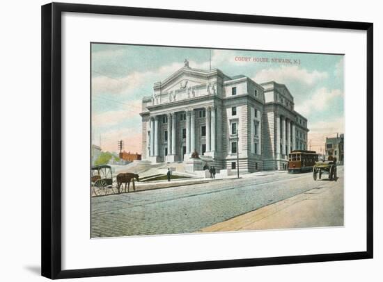 Newark Courthouse-null-Framed Art Print